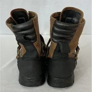 Polo Ralph Lauren Sport Conquest Boots Men\'s Size 11D Dual Zip Boots Polo Sport Amazon.com | Polo Ralph Lauren mens Work Construction Boot  main image 3